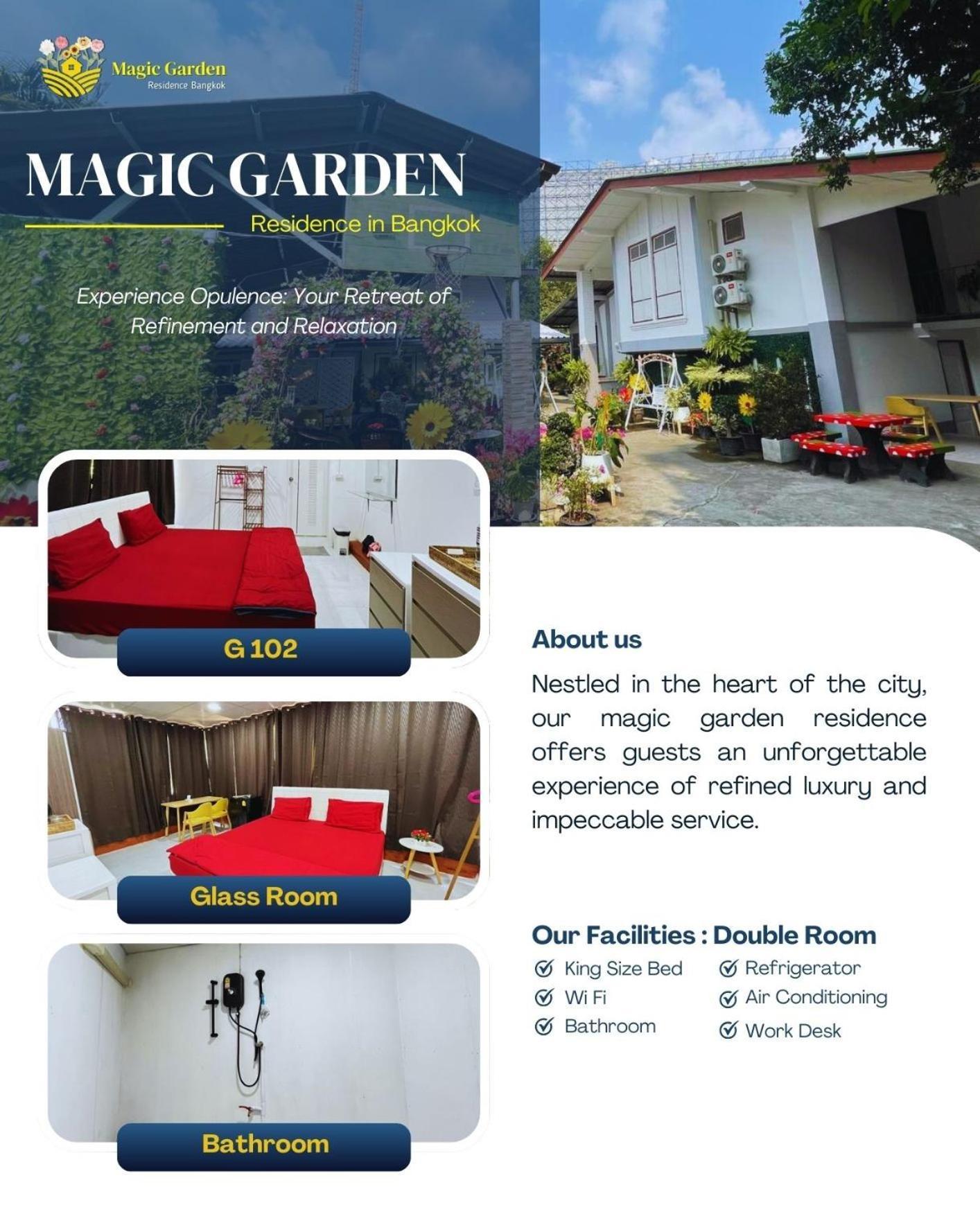 Magic Garden Residence Bangkok Zewnętrze zdjęcie